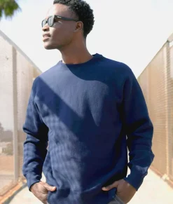 Shirts>Nayked Apparel Men'S Soft Premium Heavyweight Cross-Grain Sweatshirt