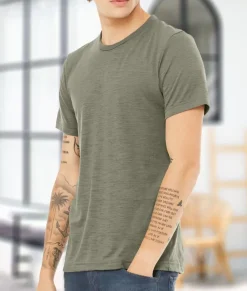 T-Shirts>Nayked Apparel Men'S Soft Slub Jersey Short Sleeve Crew Neck T-Shirt