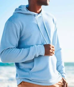 Hoodies & Sweatshirts>Nayked Apparel Men'S Soft Sueded French Terry Pullover Hoodie