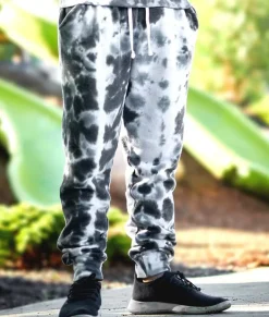 Bottoms>Nayked Apparel Men'S Soft Washed Tie Dye Fleece Joggers