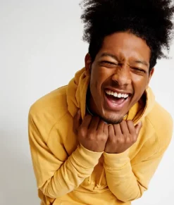 Shirts>Nayked Apparel Men'S Vintage Fleece Raglan Hoodie