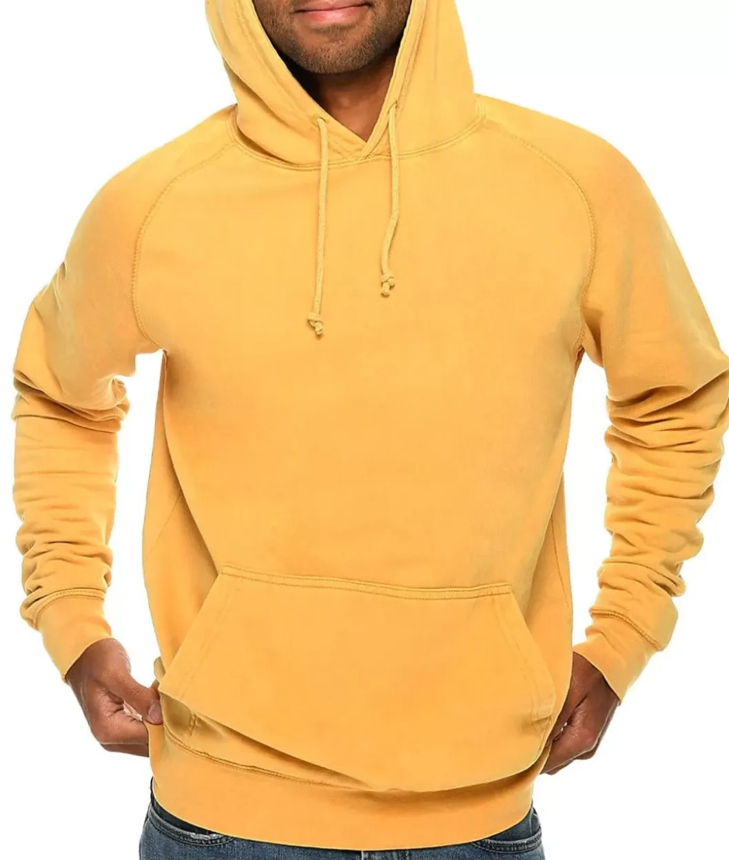 Hoodies & Sweatshirts>Nayked Apparel Men'S Vintage Fleece Raglan Hoodie