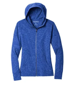 Hoodies & Sweatshirts>Nayked Apparel Real Women'S Ridiculously Soft Plus Lightweight Full Zip Hoodie