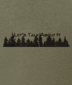 Shirts>Nayked Apparel Ridiculously Soft Crew Neck Graphic T-Shirt | Let'S Talk About It