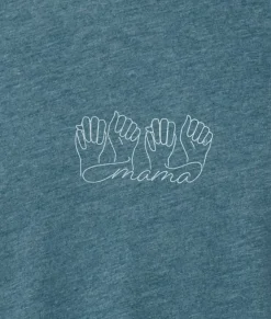 T-Shirts>Nayked Apparel Ridiculously Soft Heather Sueded Graphic Tee | Mama Signed