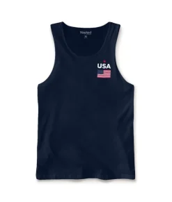 Tanks>Nayked Apparel Ridiculously Soft Men'S Usa Graphic Tank