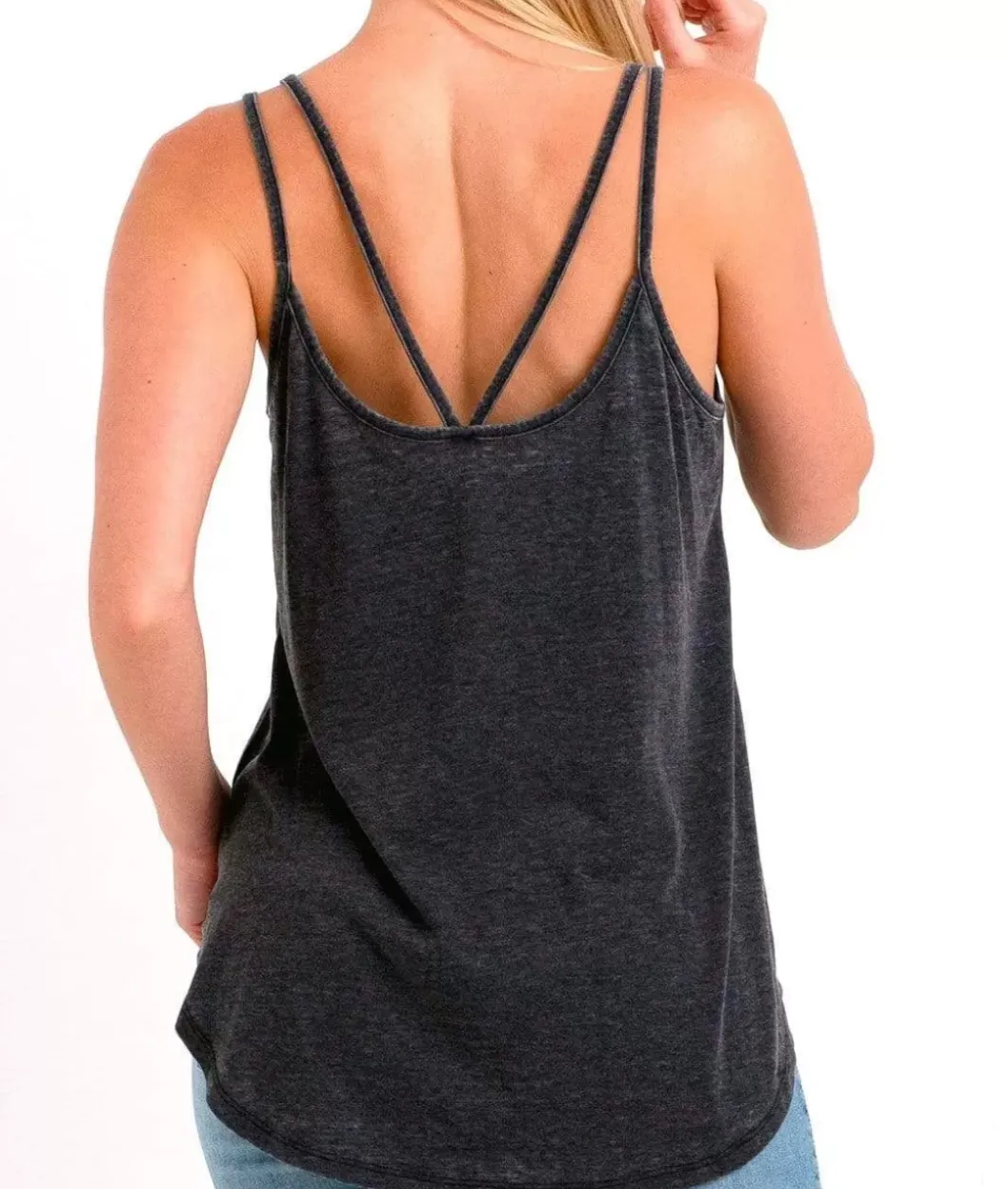 Tank Tops>Nayked Apparel Ridiculously Soft Vintage Wash Strappy Tank