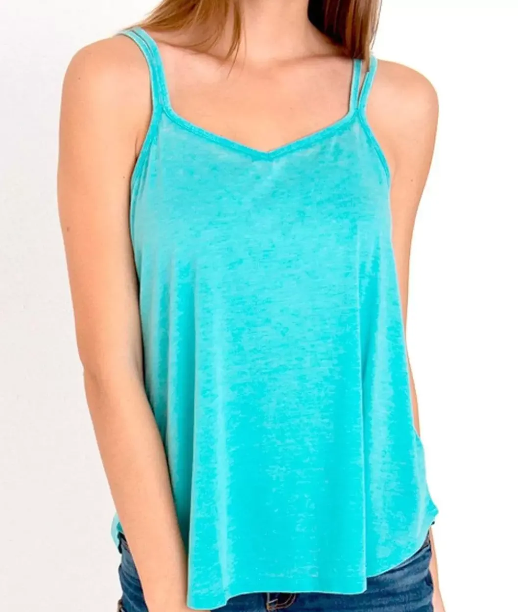 Tank Tops>Nayked Apparel Ridiculously Soft Vintage Wash Strappy Tank