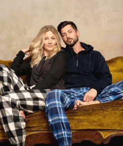 Bottoms>Nayked Apparel Soft Unisex Flannel Jogger With Pockets