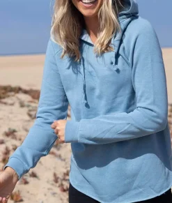 Hoodies & Sweatshirts>Nayked Apparel Women'S California Wave Wash Hoodie
