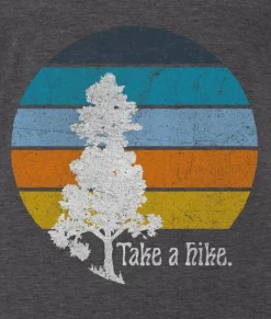 Tops>Nayked Apparel Women'S Ridiculously Soft Graphic Oversized Pullover Sweatshirt | Take A Hike