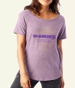 T-Shirts>Nayked Apparel Women'S Ridiculously Soft Vintage Oversized Graphic Tee | Mommy