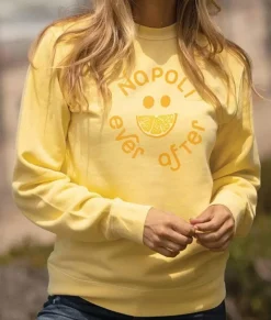 Hoodies & Sweatshirts>Nayked Apparel Women'S Ridiculously Soft Fleece Graphic Pullover Sweatshirt | Napoli Ever After