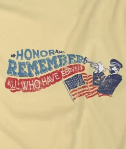 Tops>Nayked Apparel Women'S Ridiculously Soft Lightweight Graphic Tee | Honor & Remember