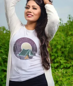 Tops>Nayked Apparel Women'S Ridiculously Soft Graphic Tee | Campfire