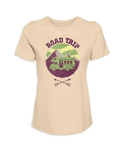 T-Shirts>Nayked Apparel Women'S Ridiculously Soft Graphic Tee | Road Trip
