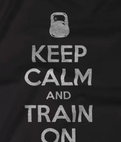 Athleisure>Nayked Apparel Women'S Ridiculously Soft Cropped Racerback Graphic Tank | Keep Calm