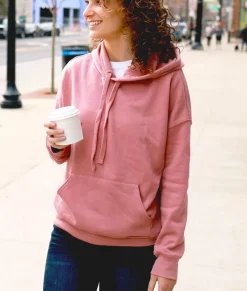 Tops>Nayked Apparel Women'S Ridiculously Soft Oversized Fleece Pullover Hoodie