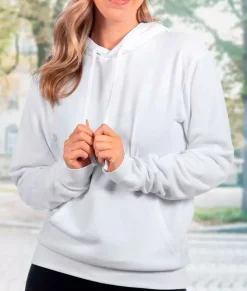 Hoodies & Sweatshirts>Nayked Apparel Women'S Ridiculously Soft Sueded French Terry Pullover Hoodie