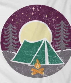 T-Shirts>Nayked Apparel Women'S Ridiculously Soft Graphic Tee | Campfire