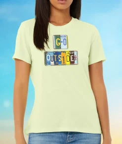 Tops>Nayked Apparel Women'S Ridiculously Soft Lightweight Graphic Tee | Go Outside