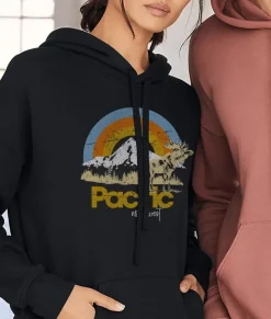 Hoodies & Sweatshirts>Nayked Apparel Women'S Ridiculously Soft Graphic Oversized Pullover Sweatshirt | Pacific Northwest