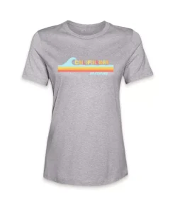 T-Shirts>Nayked Apparel Women'S Ridiculously Soft Midweight Graphic Tee | California Dreaming