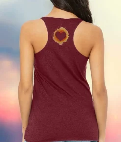 Tops>Nayked Apparel Women'S Ridiculously Soft Lightweight Graphic Racerback Tank | Love Is Love