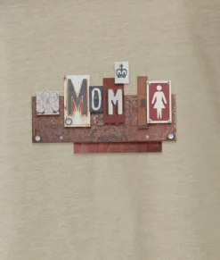 T-Shirts>Nayked Apparel Women'S Ridiculously Soft Midweight Graphic Tee | License Plate Art: Mom