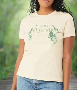 T-Shirts>Nayked Apparel Women'S Ridiculously Soft Lightweight Graphic Tee | Plant Mom
