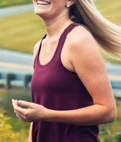 Tops>Nayked Apparel Women'S Ridiculously Soft Lightweight Flowy Yoga Tank Top