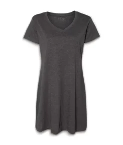 Tops>Nayked Apparel Women'S Ridiculously Soft V-Neck T-Shirt Dress