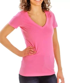 Tops>Nayked Apparel Women'S Ridiculously Soft Midweight V-Neck T-Shirt