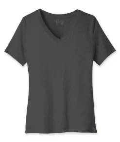 T-Shirts>Nayked Apparel Women'S Ridiculously Soft Relaxed Fit 100% Cotton V-Neck T-Shirt