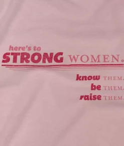 T-Shirts>Nayked Apparel Women'S Ridiculously Soft Go-To Graphic Tee | Here'S To Strong Women