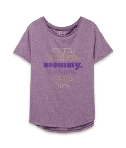 Tops>Nayked Apparel Women'S Ridiculously Soft Vintage Oversized Graphic Tee | Mommy