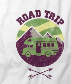 Tops>Nayked Apparel Women'S Ridiculously Soft Graphic Tee | Road Trip