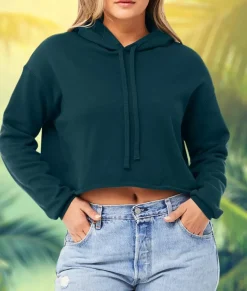 Athleisure>Nayked Apparel Women'S Ridiculously Soft Cropped Hoodie