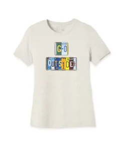 T-Shirts>Nayked Apparel Women'S Ridiculously Soft Lightweight Graphic Tee | Go Outside