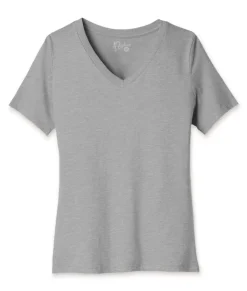 Tops>Nayked Apparel Women'S Ridiculously Soft Relaxed Fit V-Neck T-Shirt