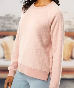 Hoodies & Sweatshirts>Nayked Apparel Women'S Snuggly Soft Reverse Fleece Sweatshirt