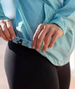 Hoodies & Sweatshirts>Nayked Apparel Women'S Soft Lightweight Oversized Full-Zip Windbreaker Jacket