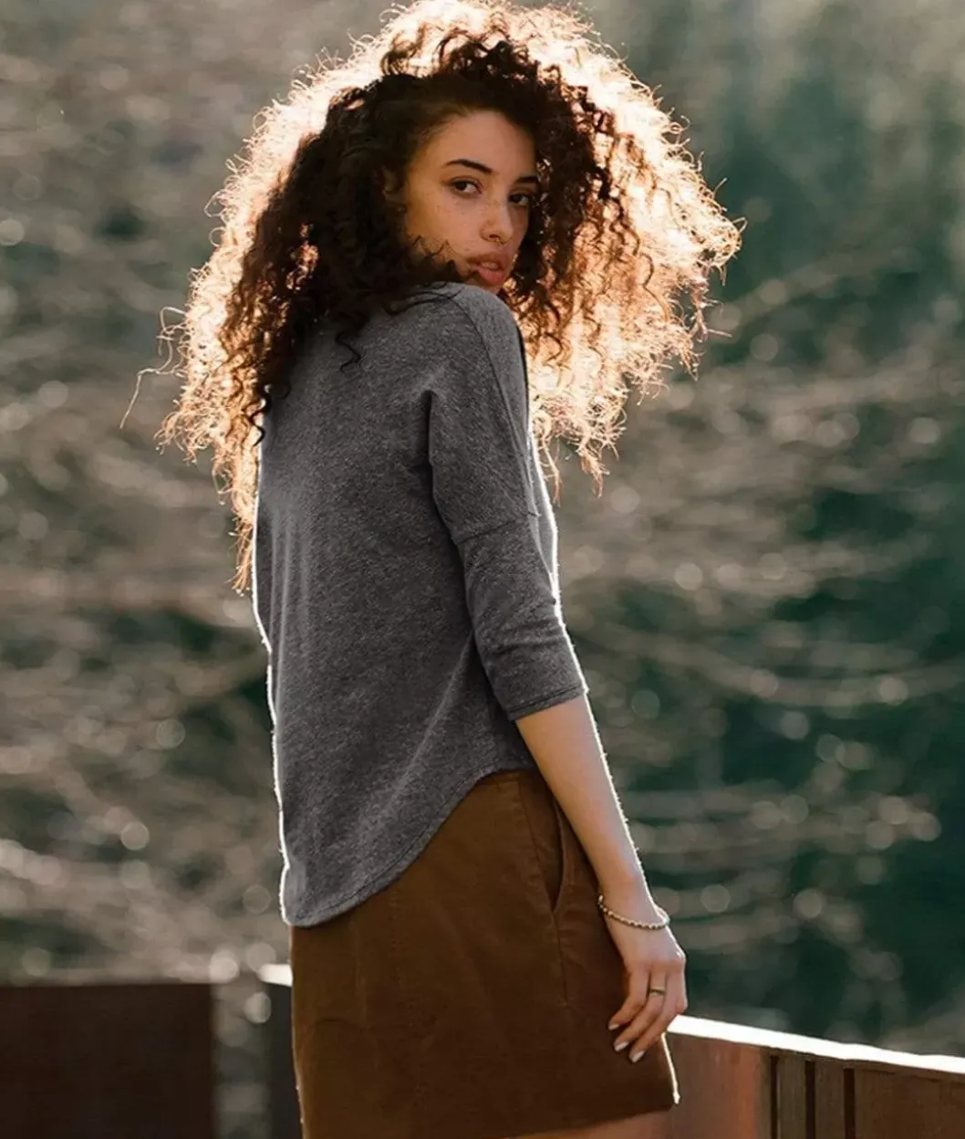 T-Shirts>Nayked Apparel Women'S Vintage Dolman Scoop T-Shirt